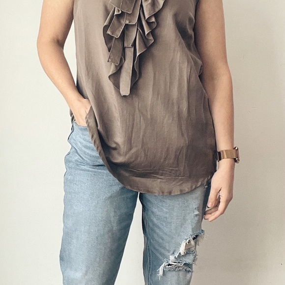 Coton + silk Gardeur brand top - Picture 3 of 6